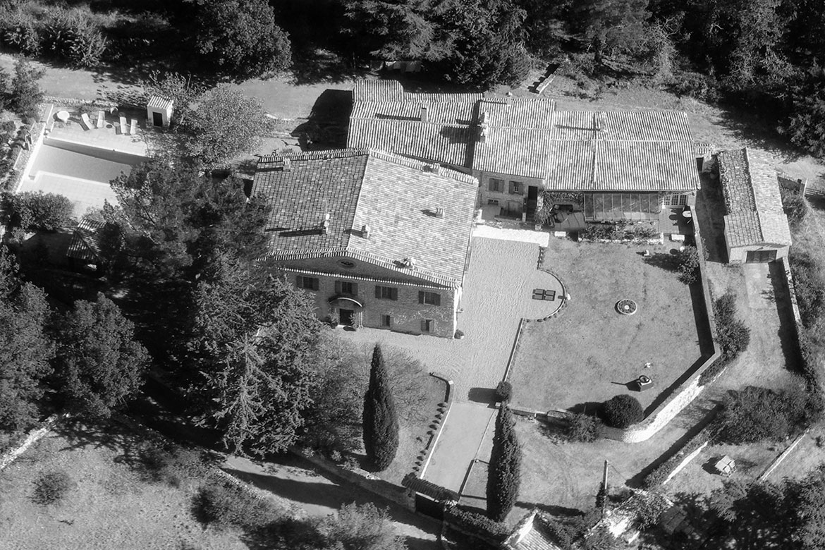 Château Mallefougasse er et sted til fordybelse og ro. 